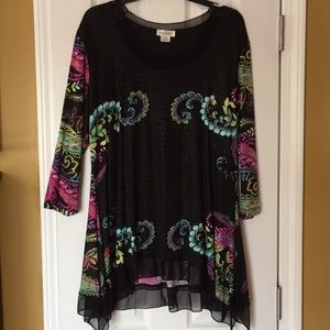 Monroe & Main Paisley Tunic